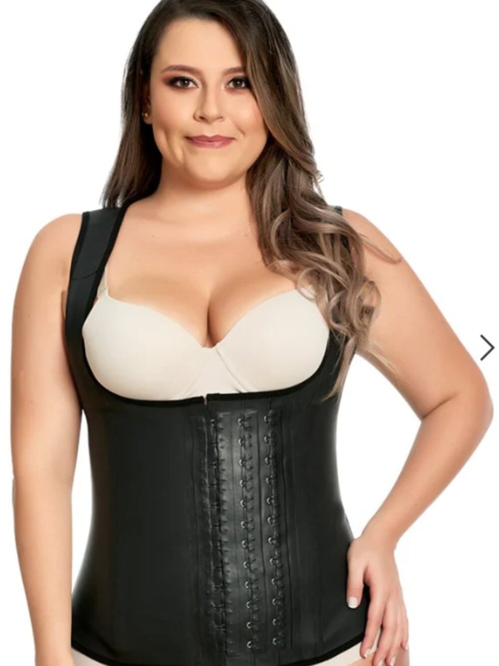 2027 Latex Vest 3 hooks